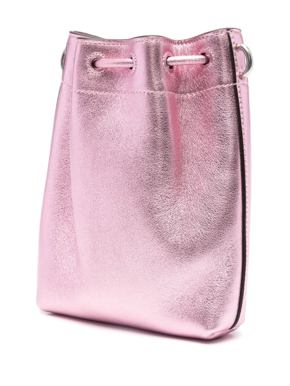 Jimmy Choo Shoulder Bucket Bag Pink