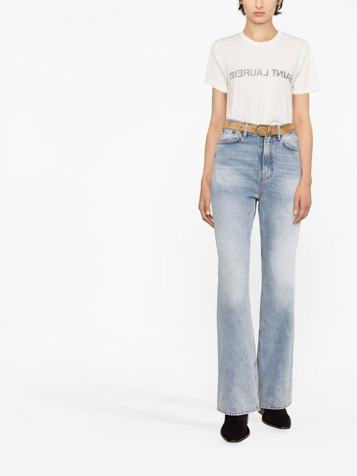 Saint Laurent T恤和Polo衫 白色