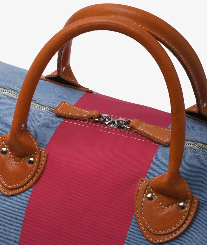 My Style Bags Travel Bags My Style Bags Harvard Duffel Travel Bag Stripe - Avio My Style Bags Personilised Harvard Duffel Travel Bag Stripe - Avio Brand