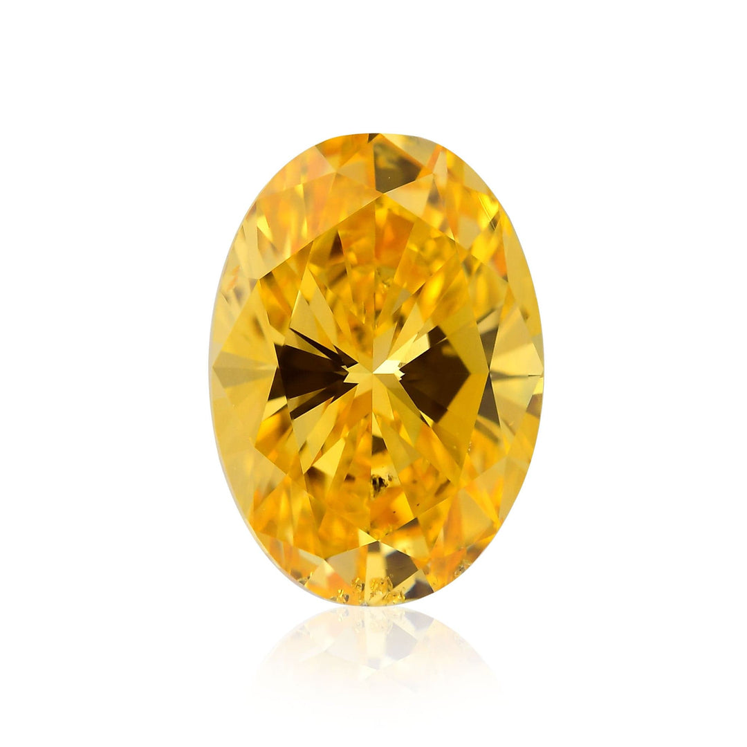 Natural orange diamond