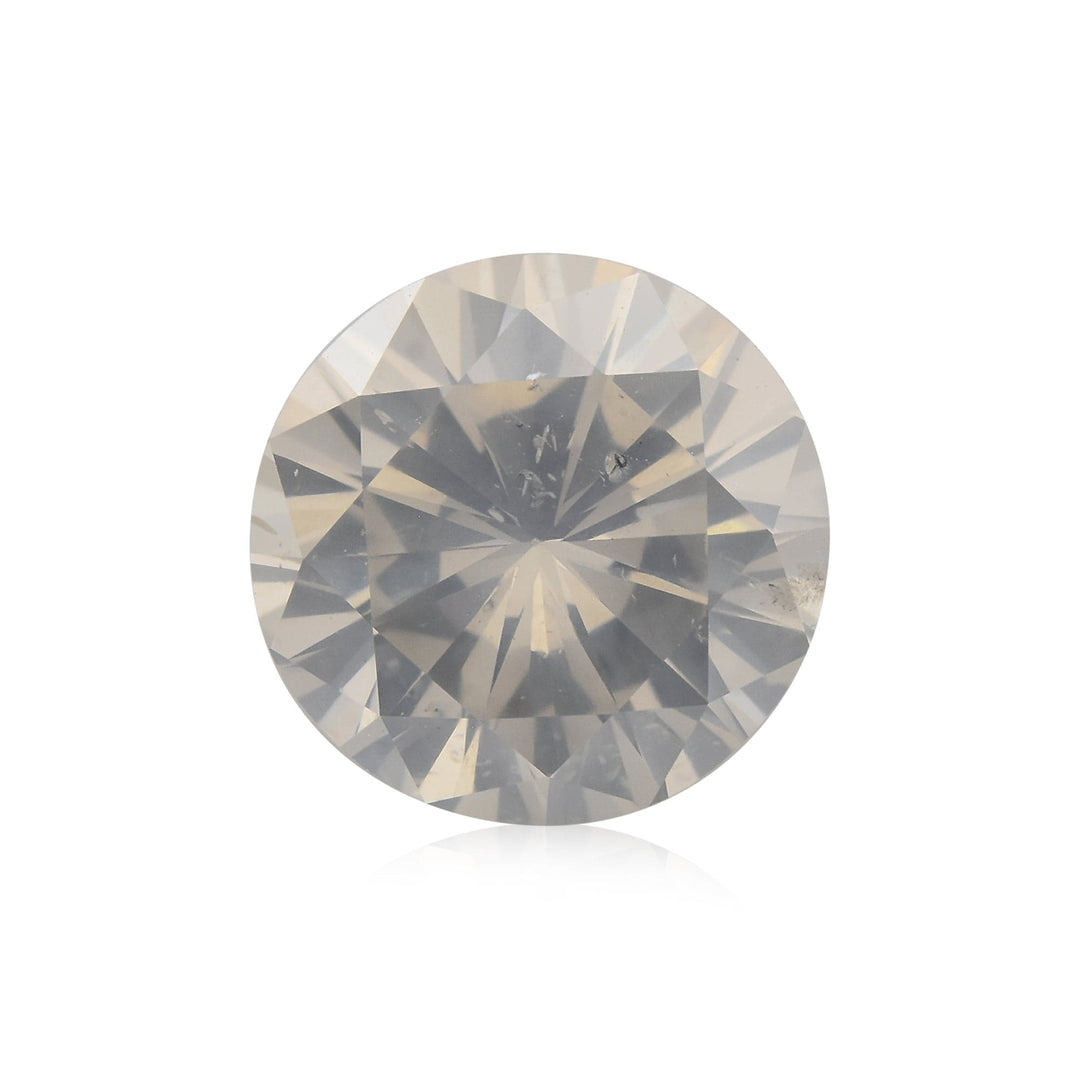 Natural fancy white diamond