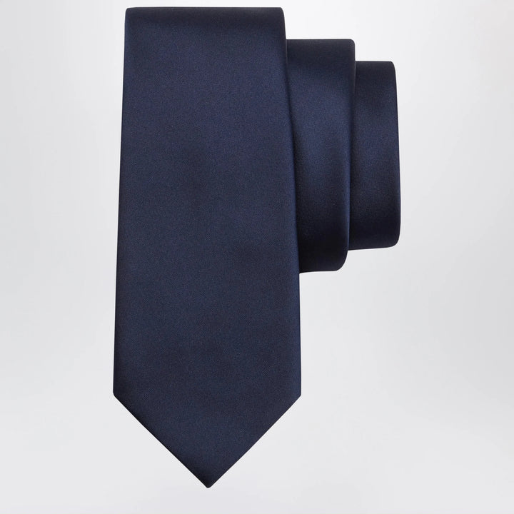 Ferragamo - Midnight Blue Silk Tie