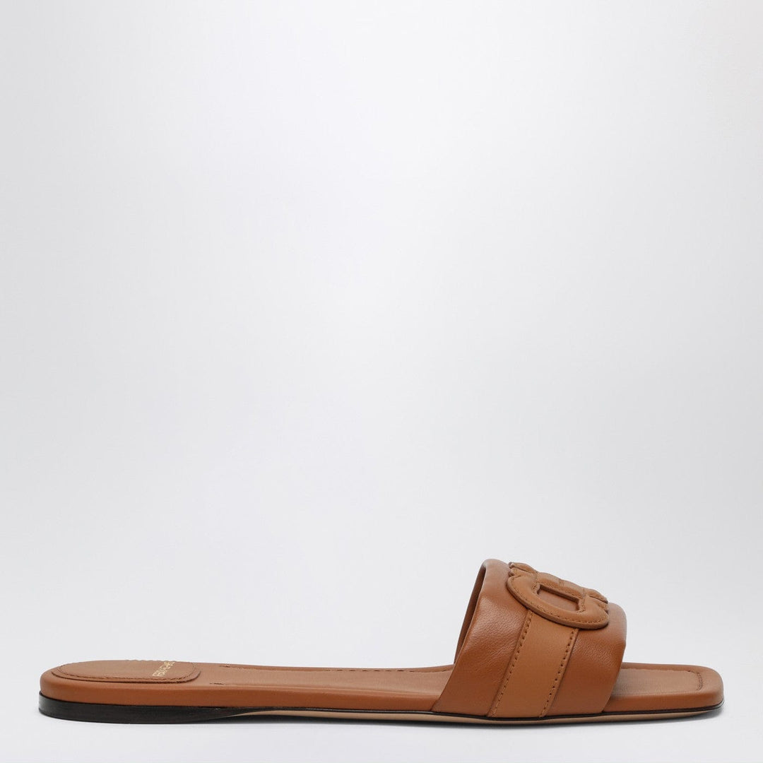 Apparel & Accessories 5,5 US Ferragamo - Gancini slide in cognac leather Brand