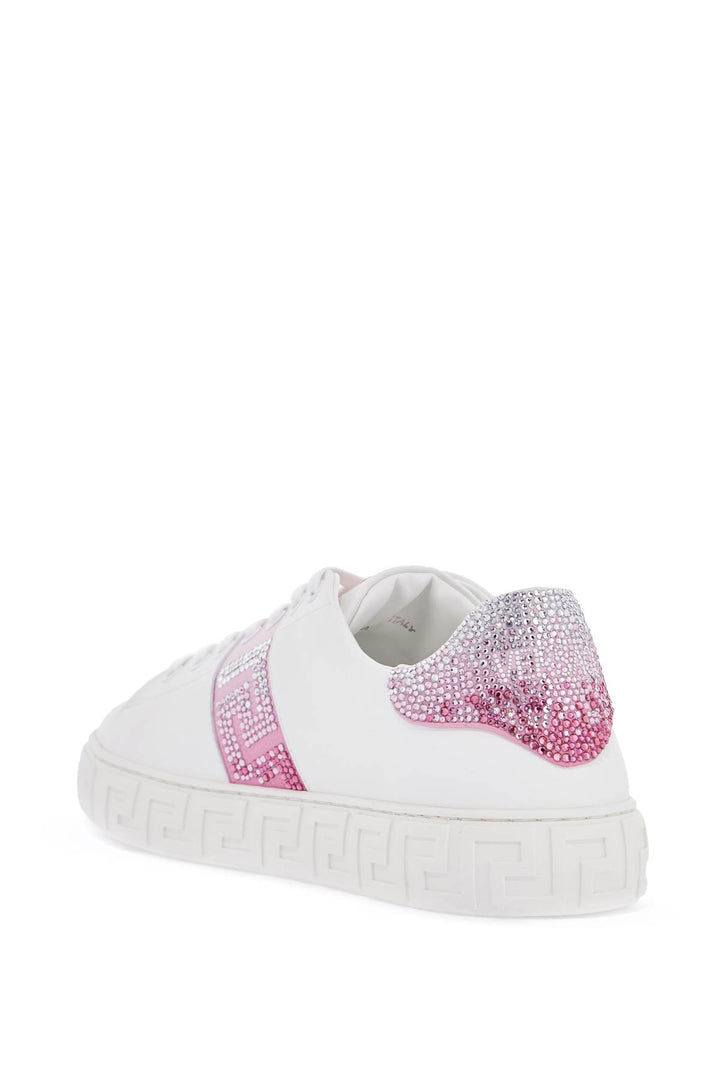 Versace Greca Crystal Sneakers