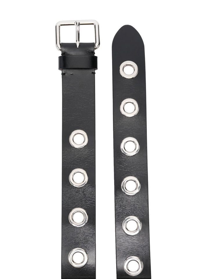 Alexander McQueen 黑色腰帶