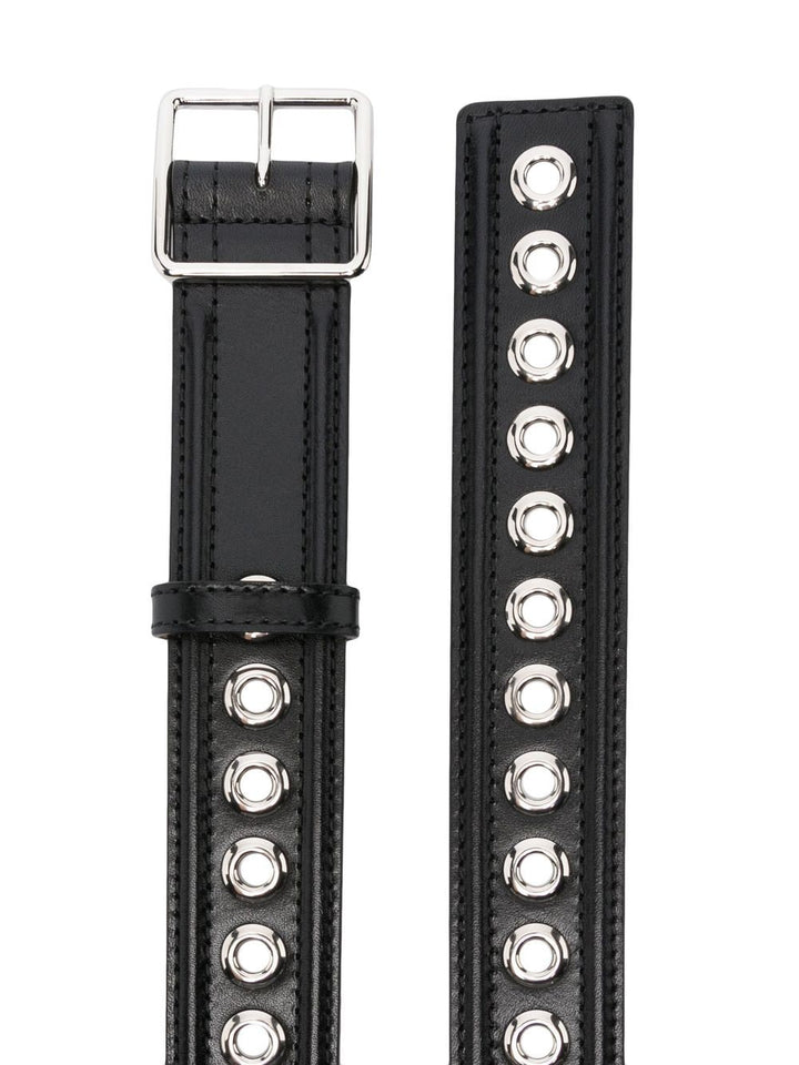 Alexander McQueen 黑色腰帶