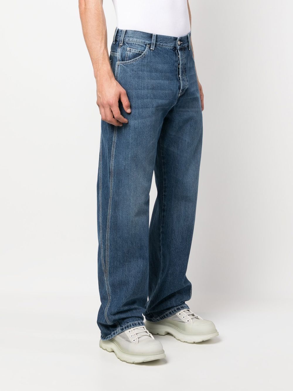 Alexander McQueen 男士藍牛仔褲
