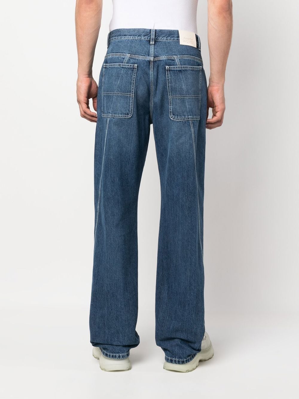 Alexander McQueen 男士藍牛仔褲