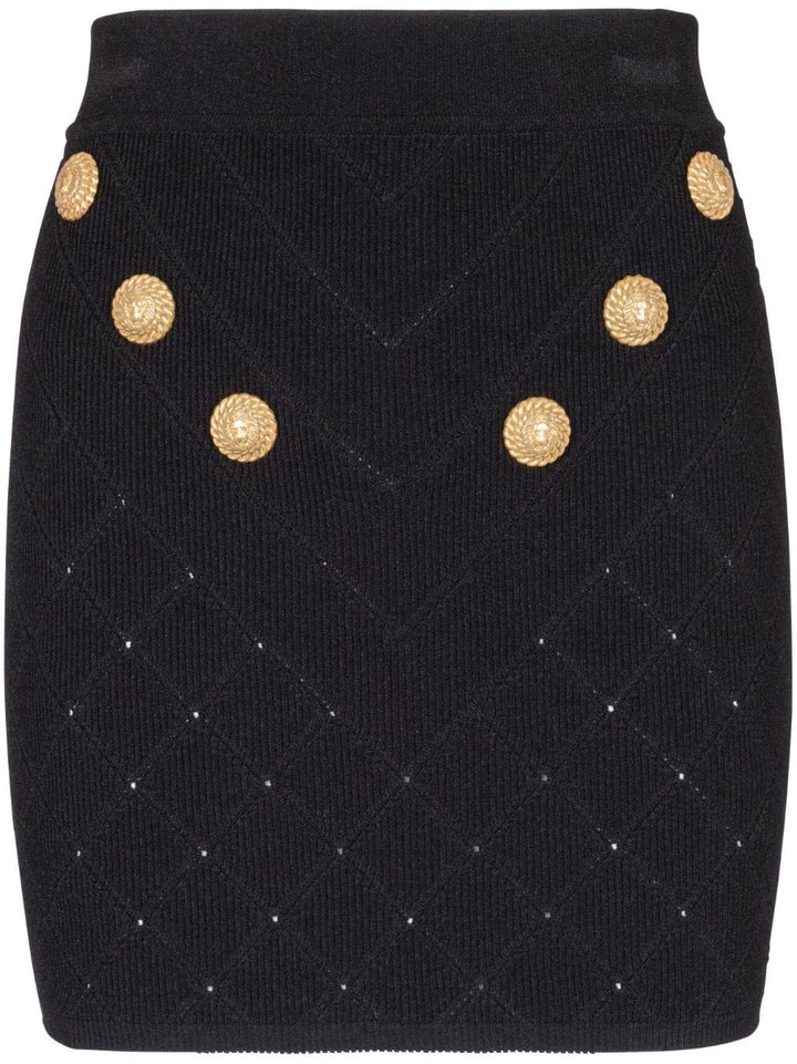 Balmain Fine Knit Skirt