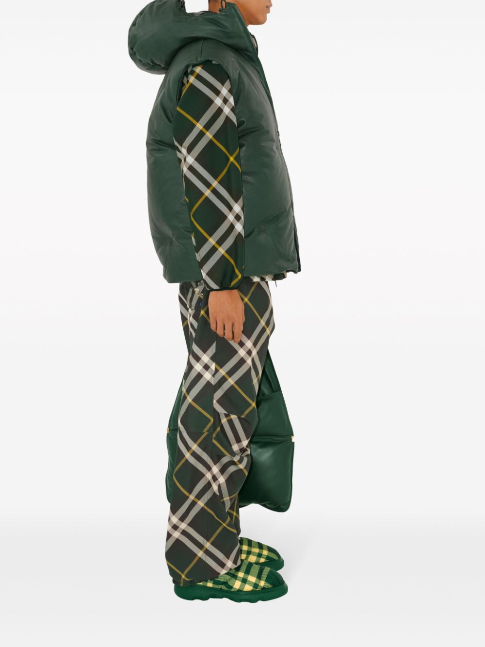 Burberry Trousers Dark Green