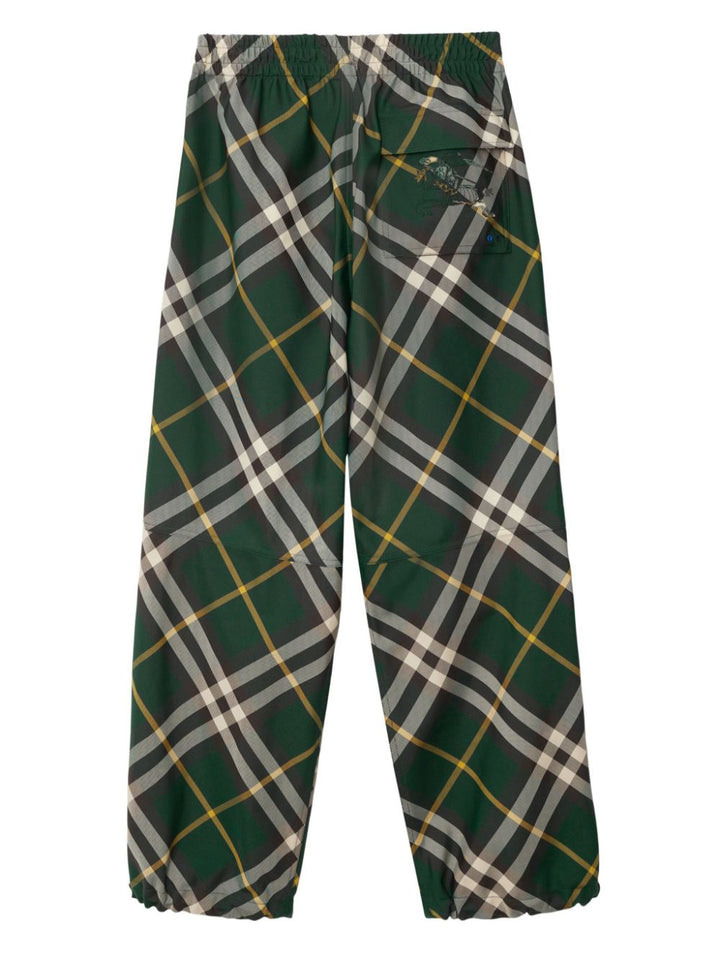 Burberry Trousers Dark Green