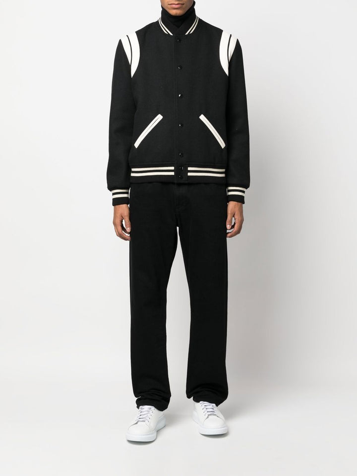 Saint Laurent 黑色大衣