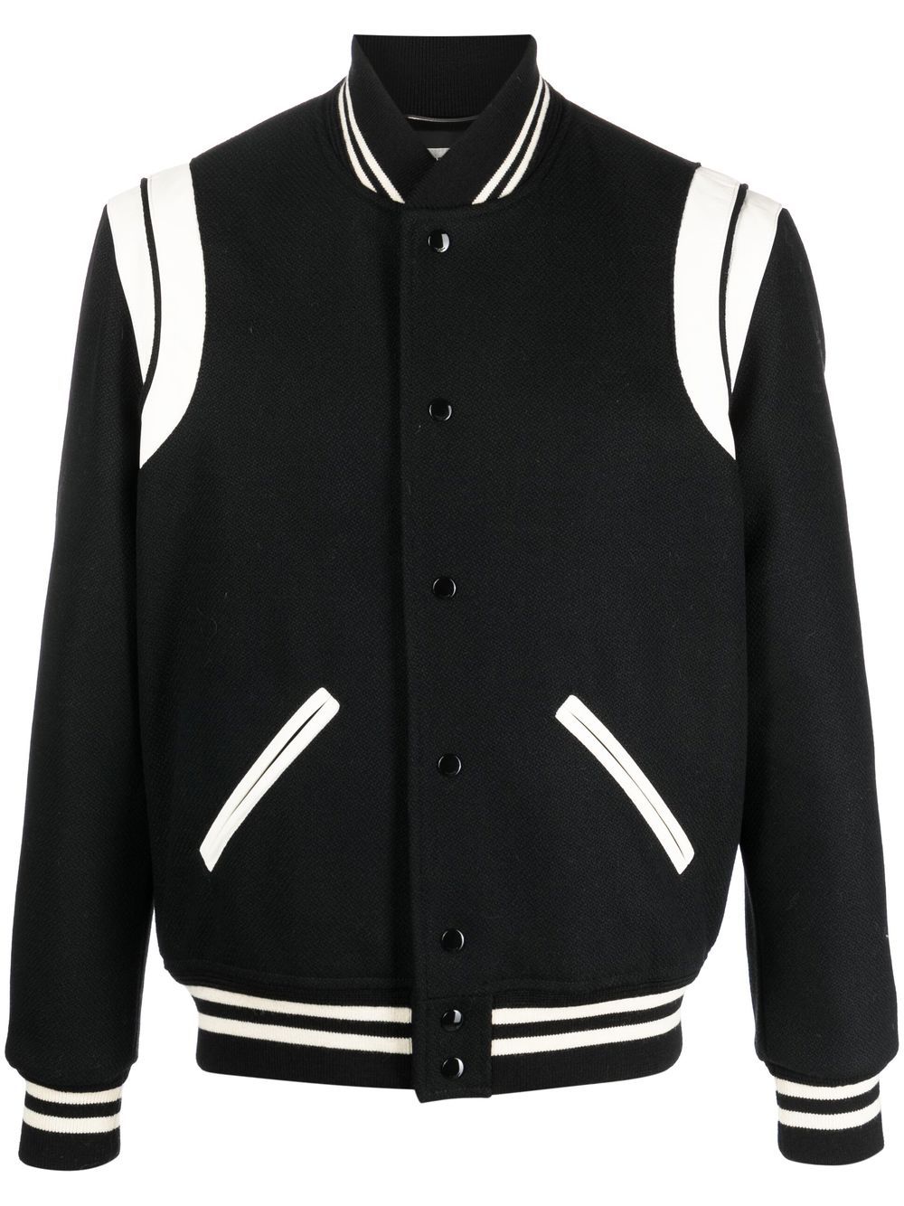 Saint Laurent 黑色大衣
