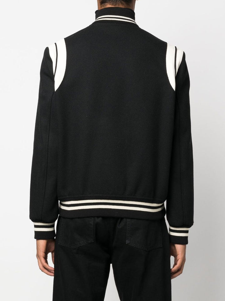Saint Laurent 黑色大衣