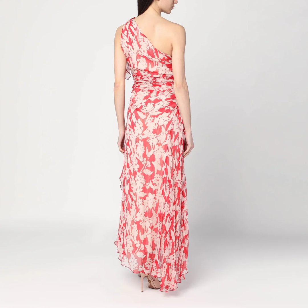 Victoria Beckham - One-shoulder draped midi dress
