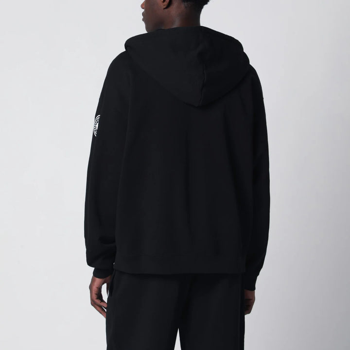 Canada Goose - Black zip-up sweatshirt with logo