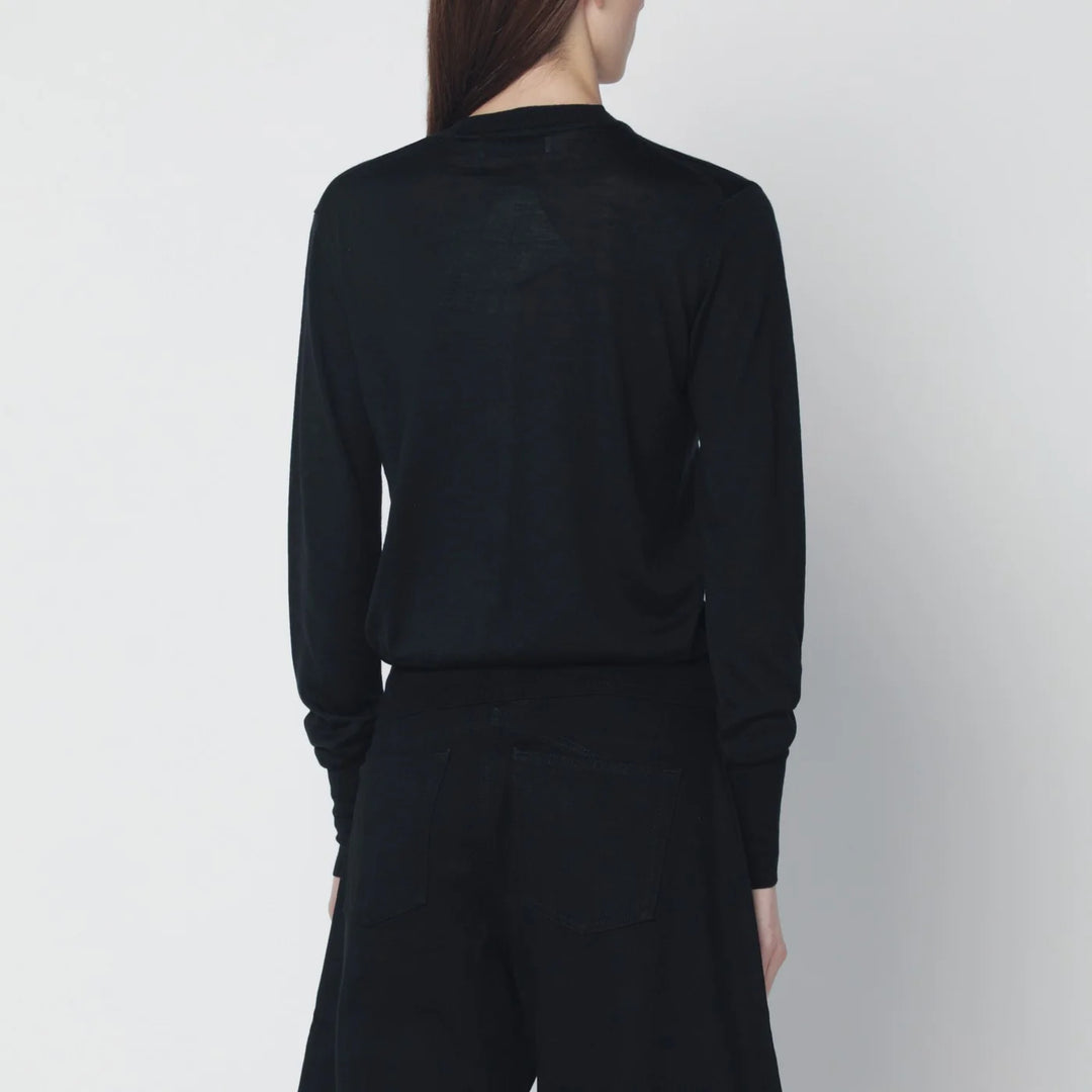 Vivienne Westwood - Black wool and silk cardigan
