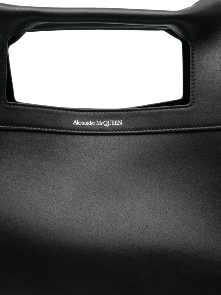 Alexander McQueen 黑色購物袋