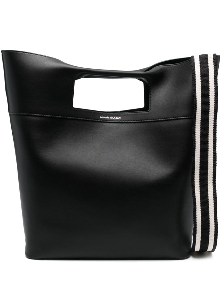 Alexander McQueen 黑色購物袋