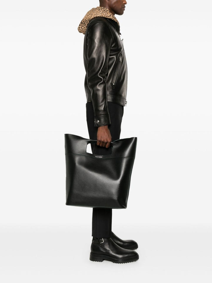 Alexander McQueen 黑色購物袋