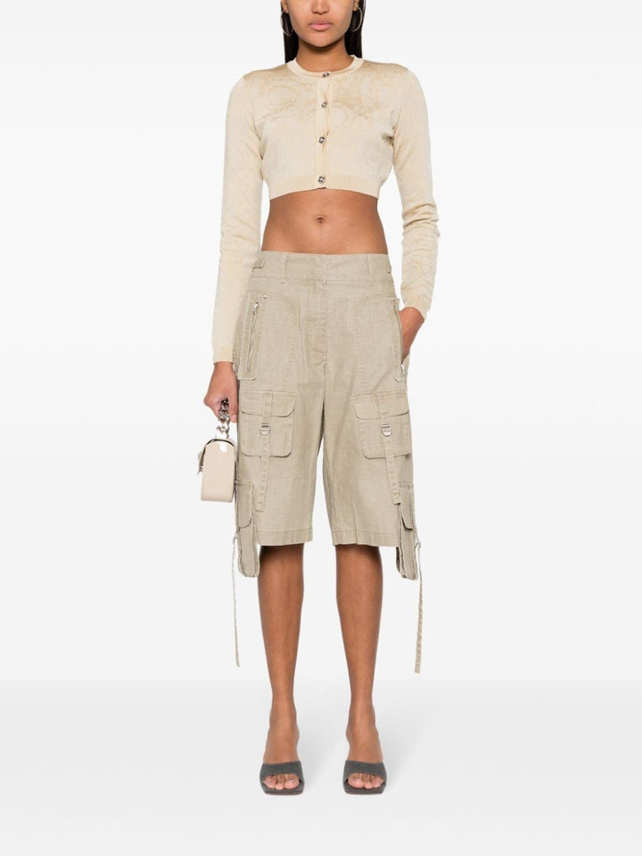 Versace 毛衣 米色