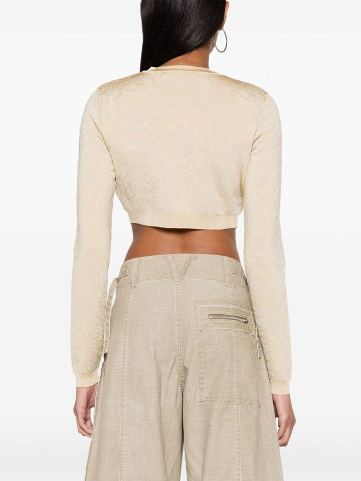 Versace 毛衣 米色