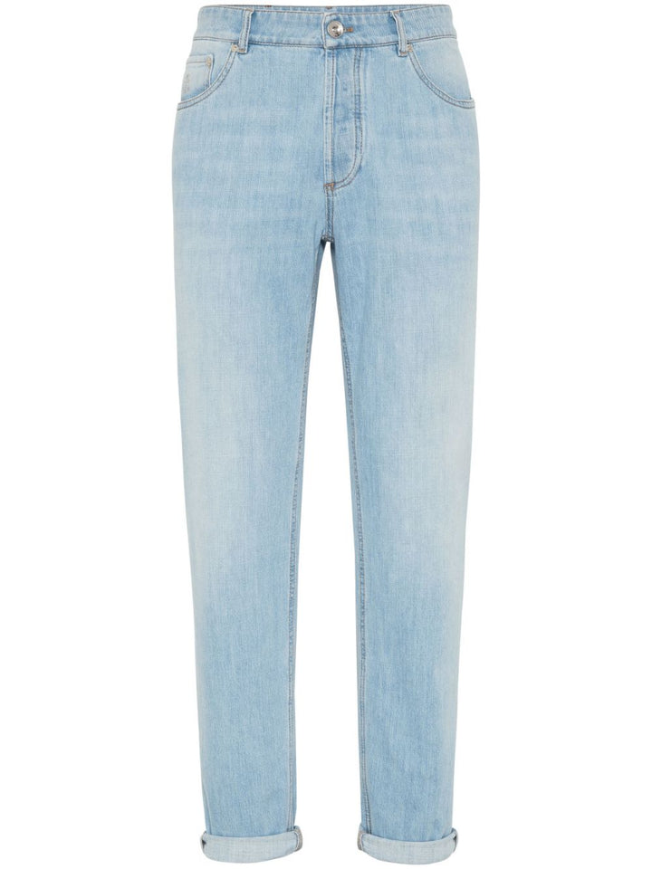 Brunello Cucinelli 牛仔褲 透明藍