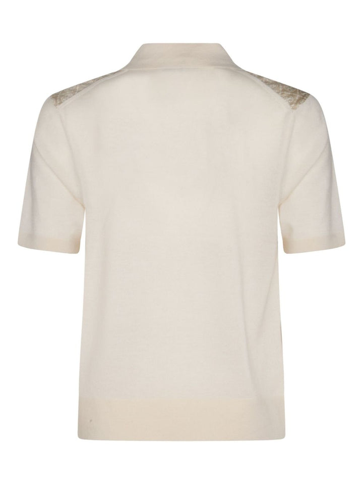 Tory Burch 米色T恤和Polo衫