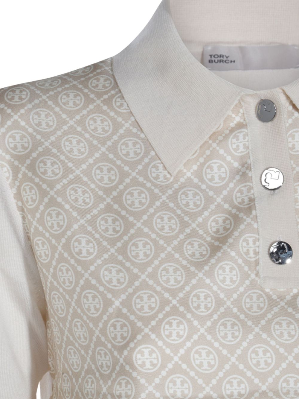 Tory Burch 米色T恤和Polo衫