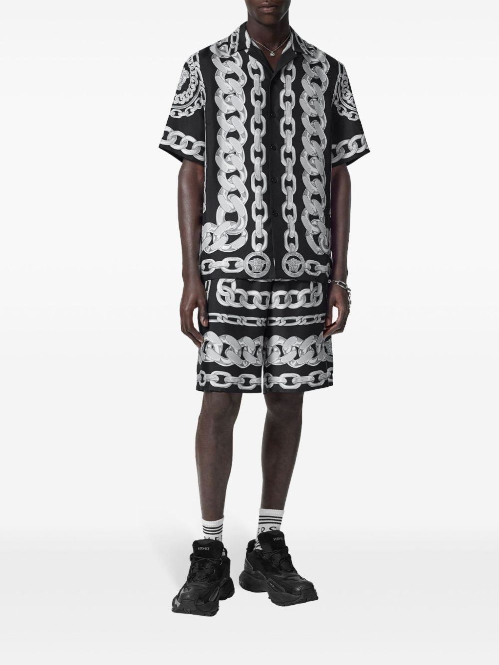 Versace 短褲 黑色