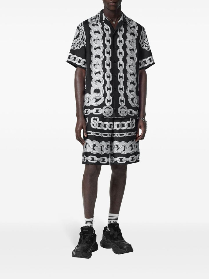 Versace 短褲 黑色