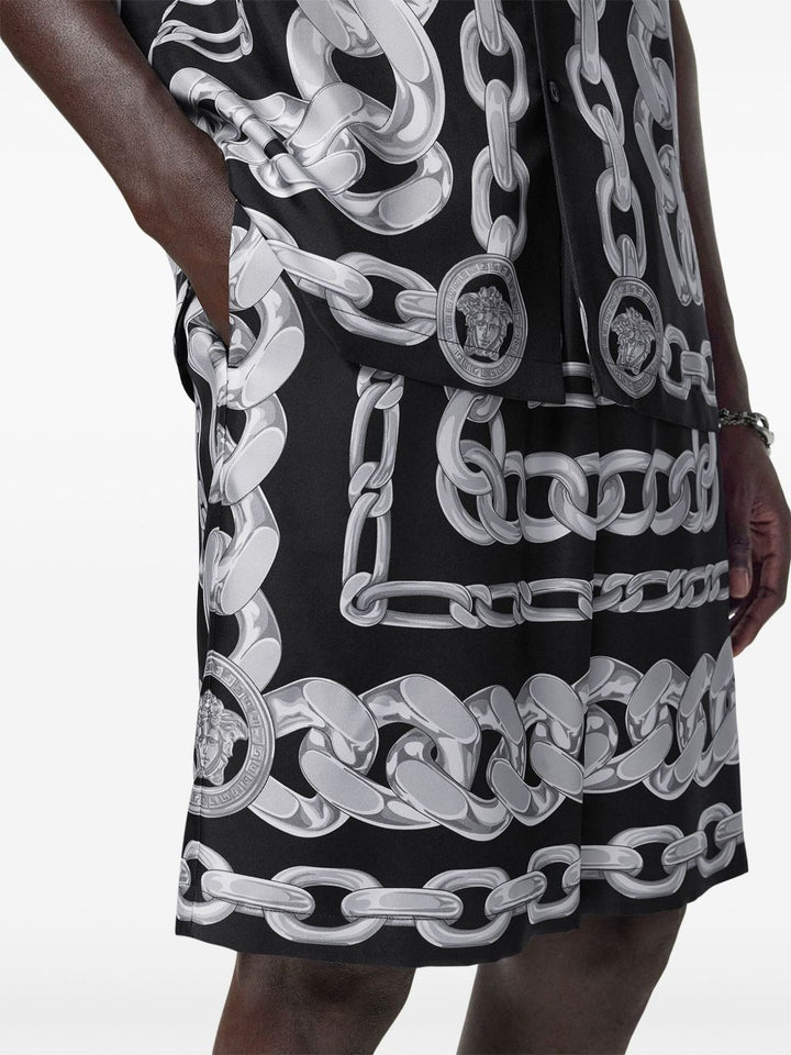 Versace 短褲 黑色