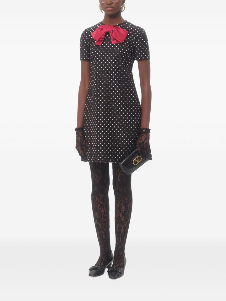 Valentino Mini Dress with Bow