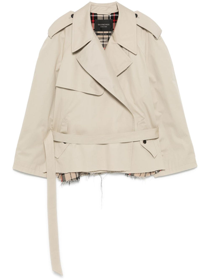 Balenciaga Coats Beige