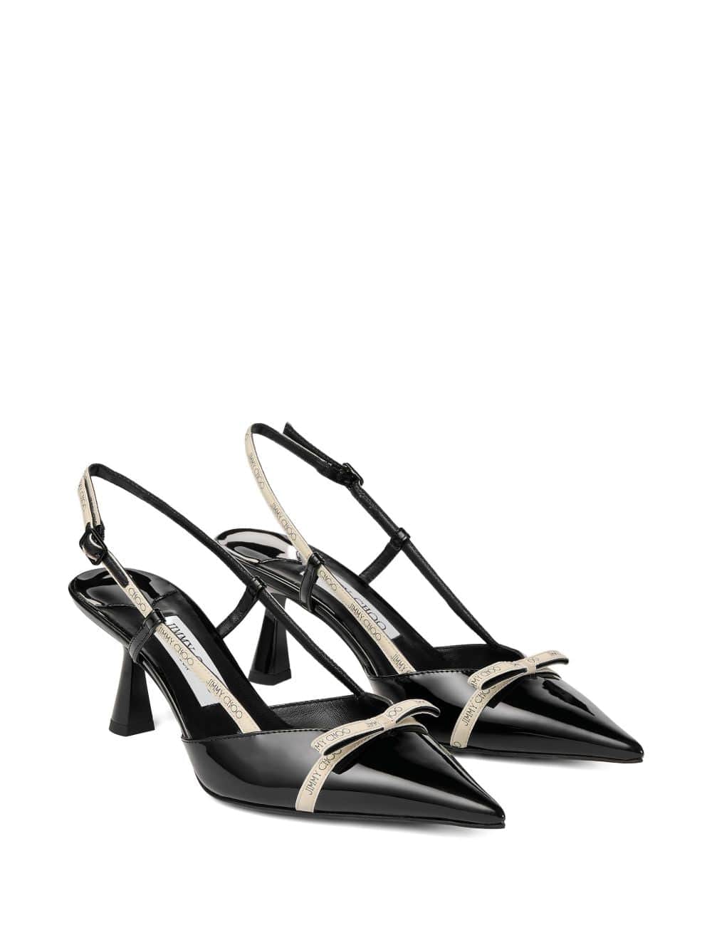 Medium Heel Jimmy Choo With Heel Black Brand
