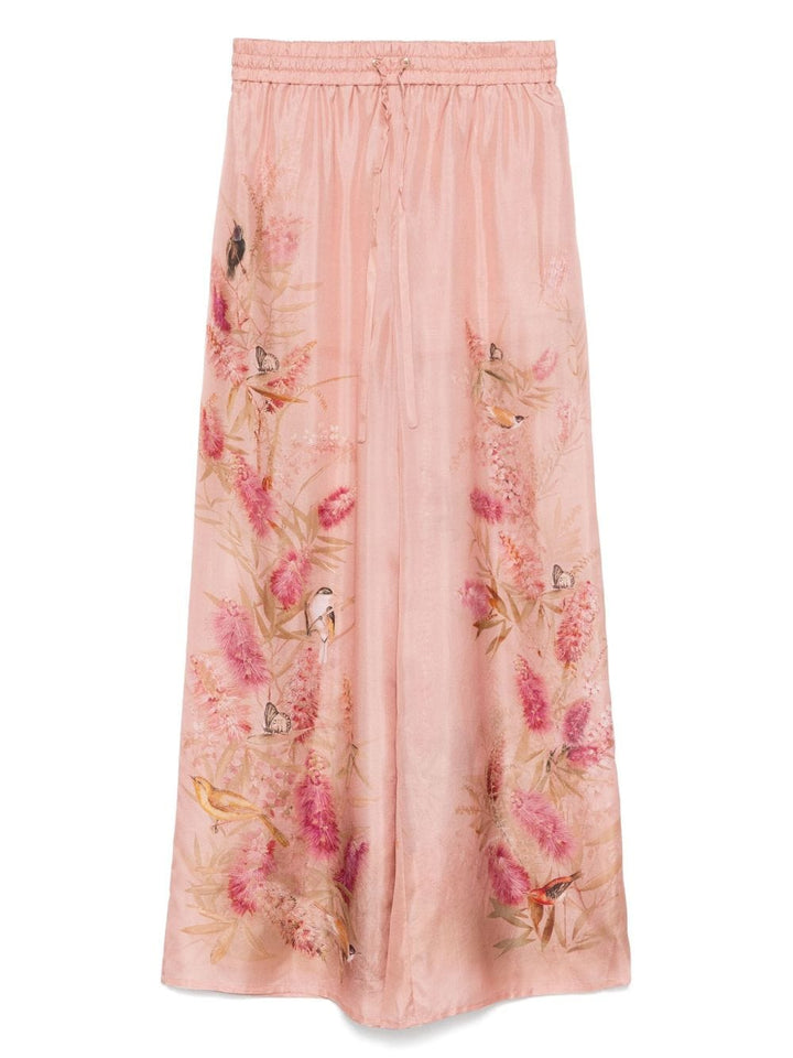Trousers 0 Zimmermann Trousers Pink Brand