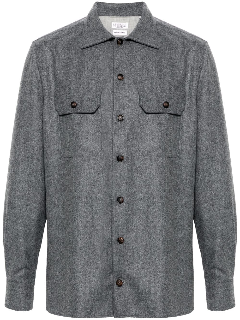 Shirts Brunello Cucinelli Shirts Grey Brand