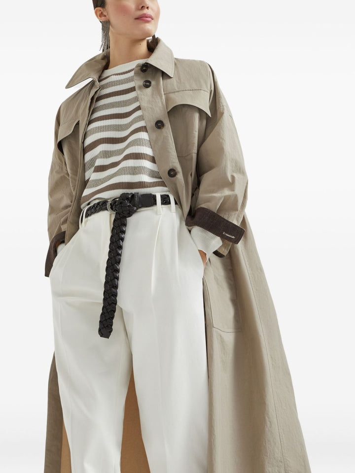 Brunello Cucinelli Coats Beige