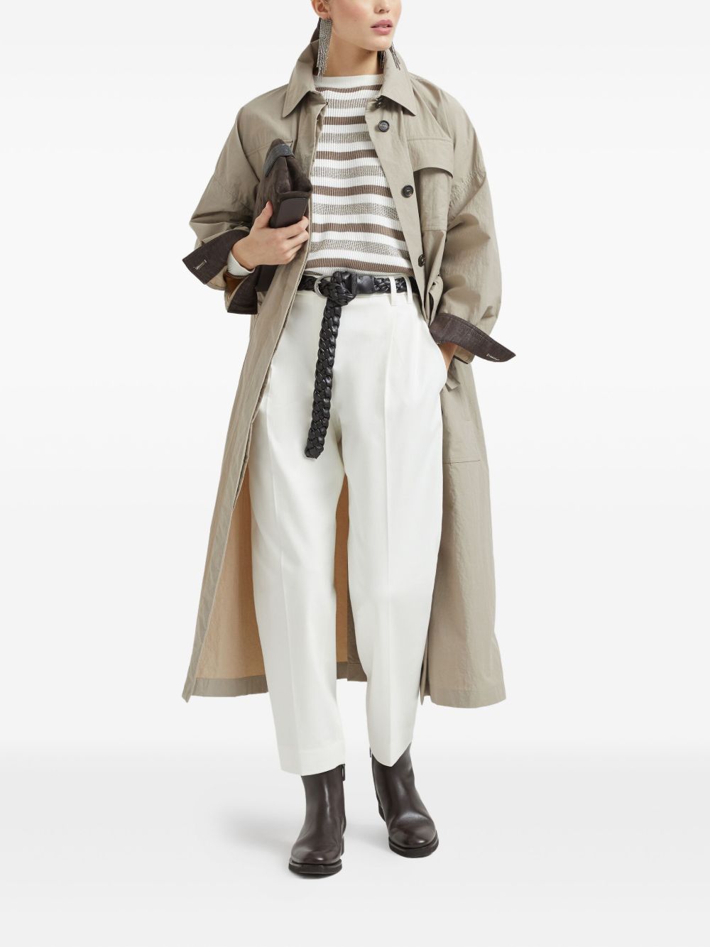 Brunello Cucinelli Coats Beige