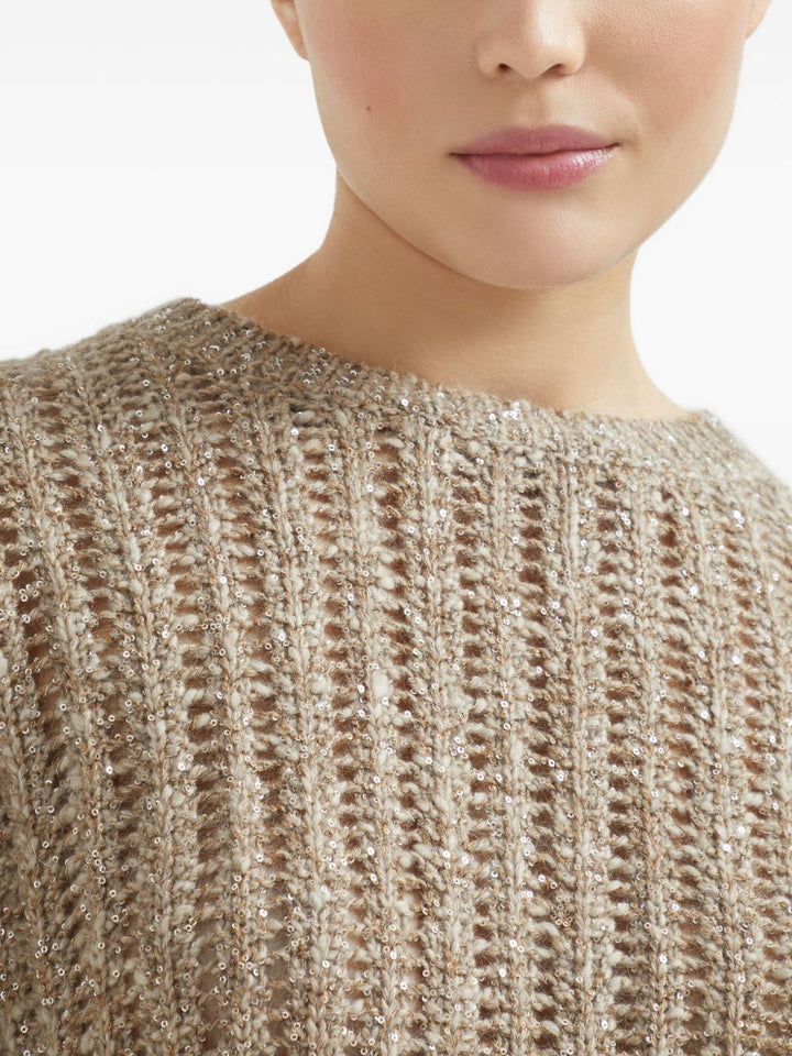Brunello Cucinelli Sweaters Beige