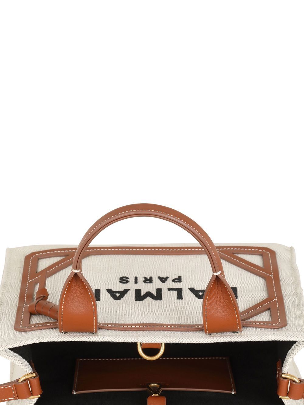 Balmain Bag Leather Brown