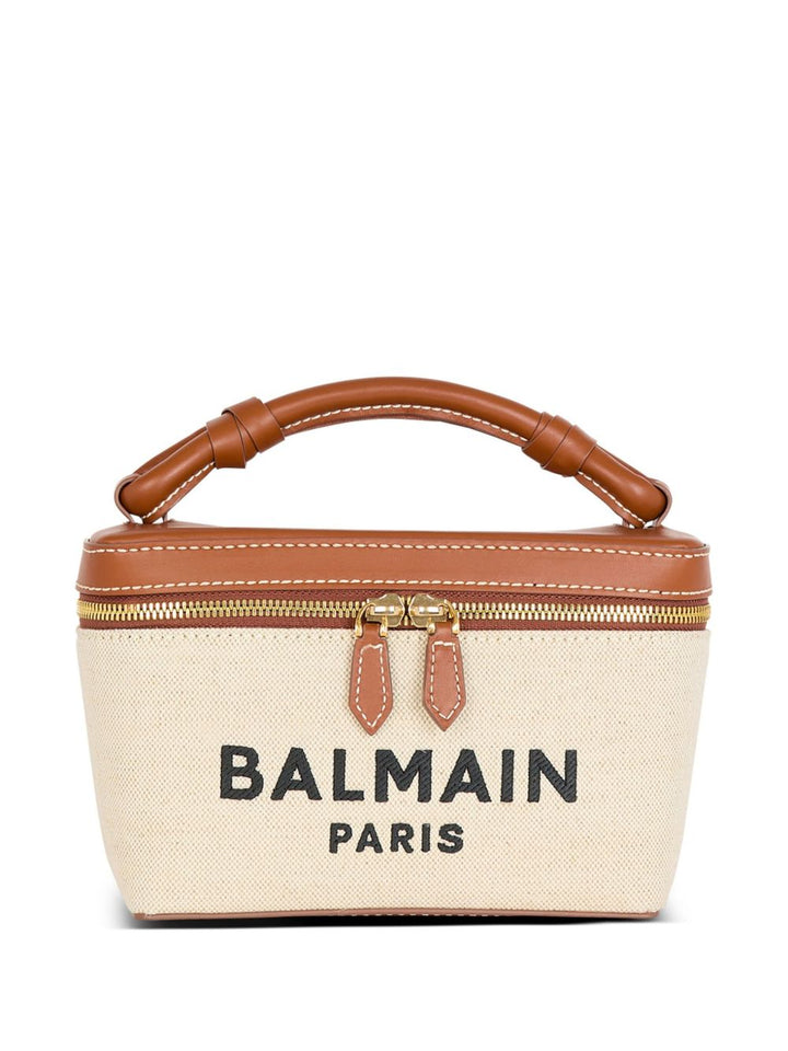 Balmain Bags.. Leather Brown