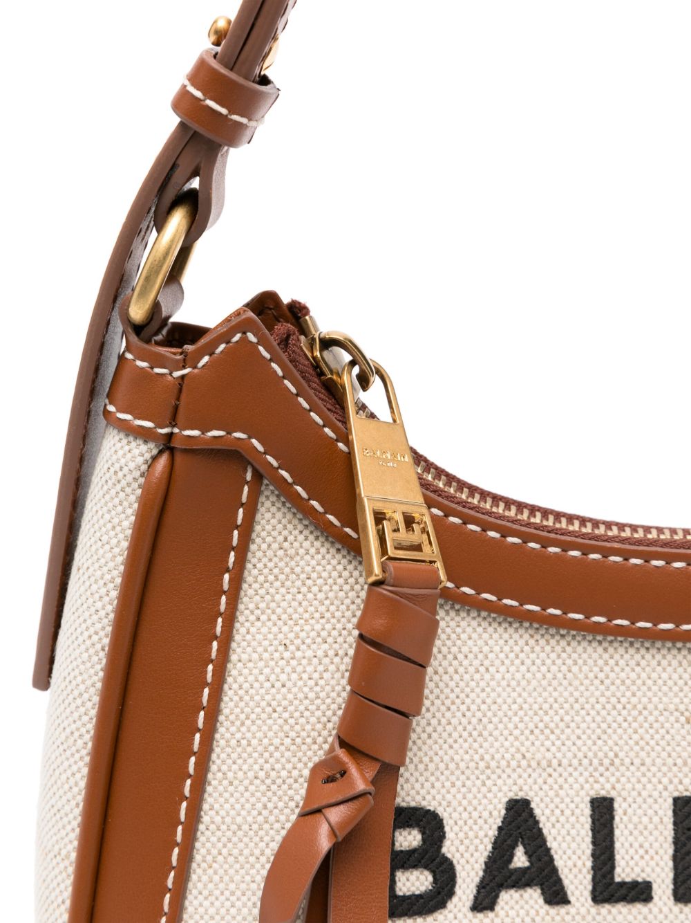 Balmain Bag Leather Brown