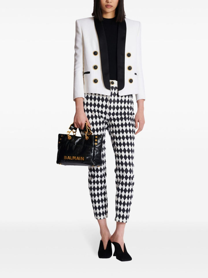 Balmain Shopper Bag Black