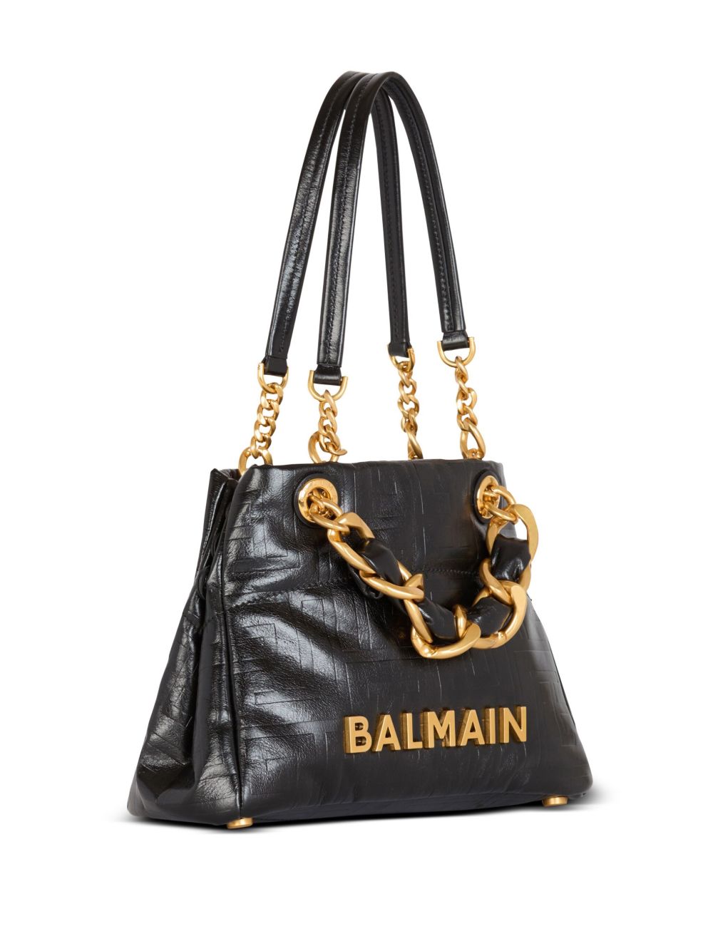 Balmain Shopper Bag Black