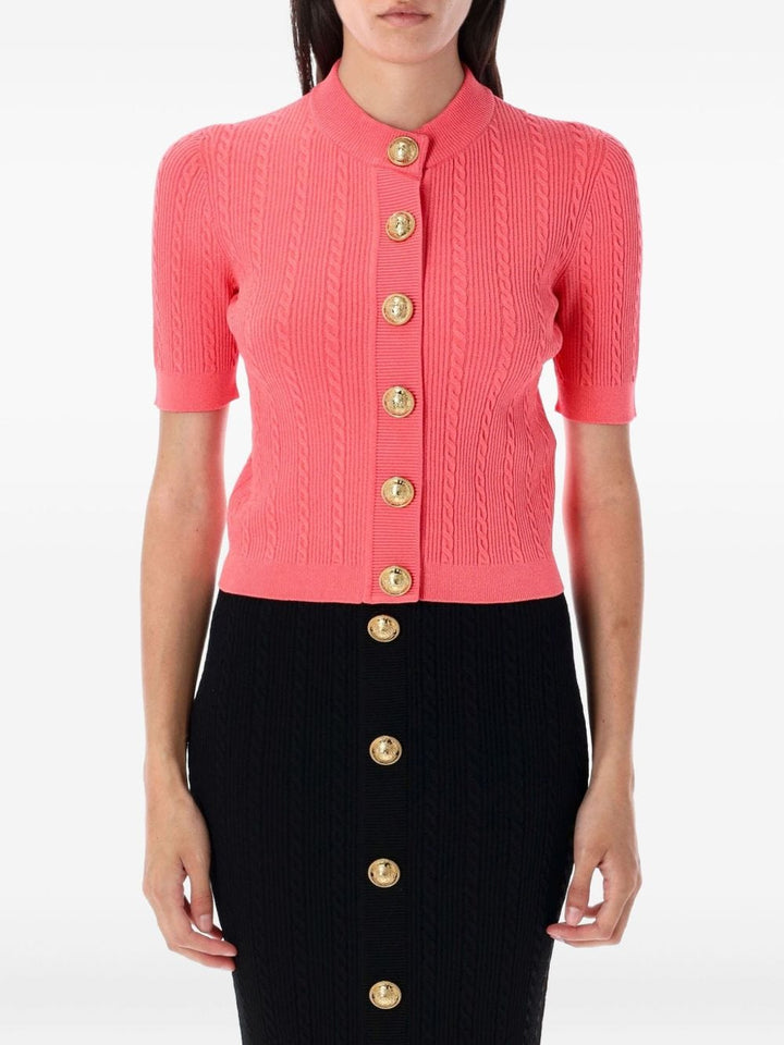 Topwear Balmain Sweaters Orange Brand