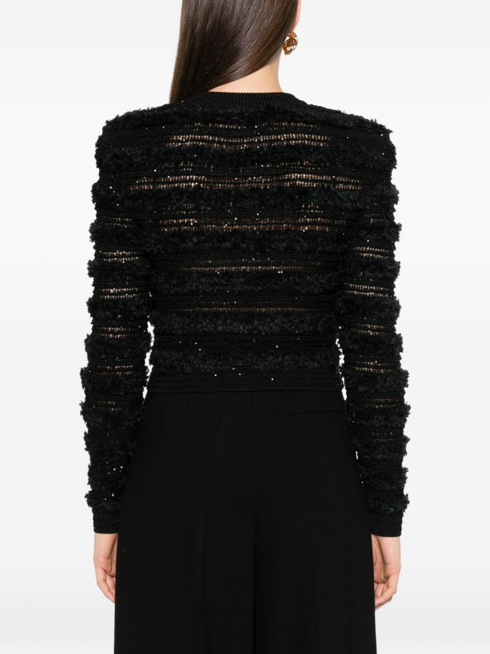 Balmain Sweaters Black