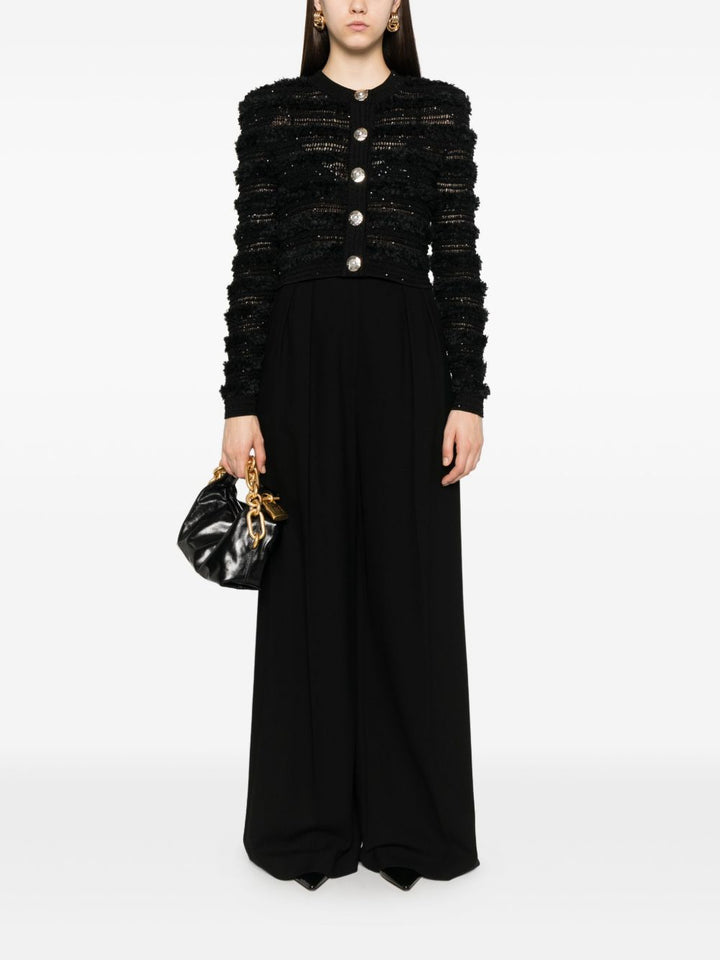 Balmain Sweaters Black