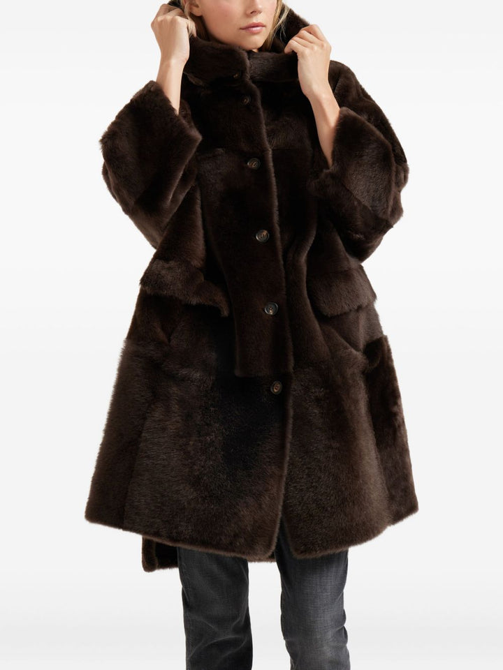 Brunello Cucinelli Coats Brown