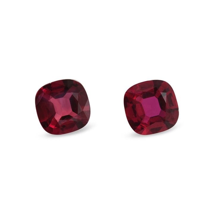 2.00 Carat Red MOZAMBIQUE Cushion Ruby CD